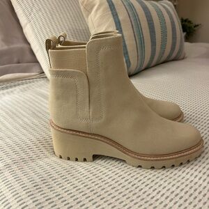 Dolce Vita Tan Ankle Booties